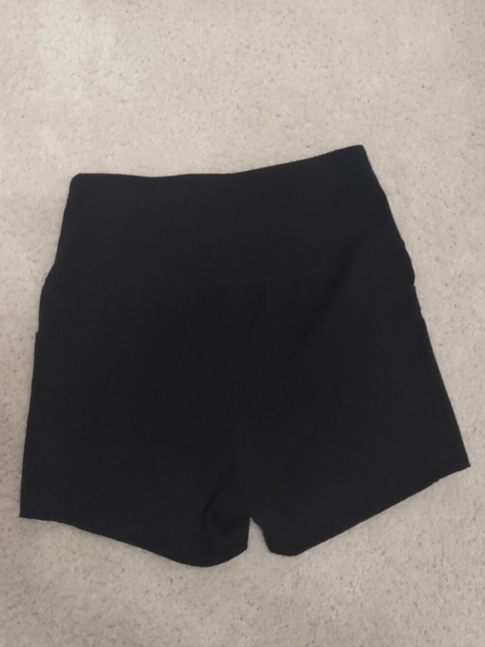 Girls Black Spandex with side pockets